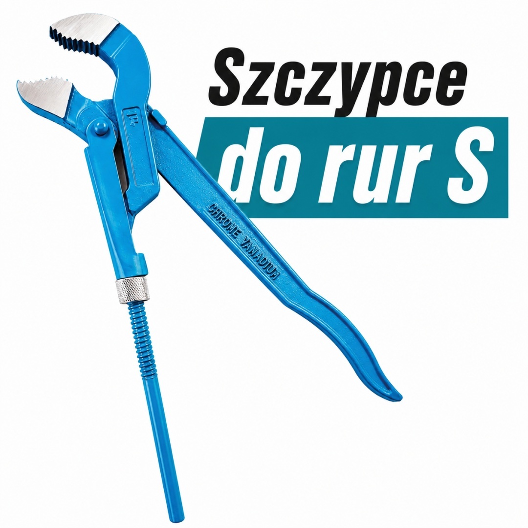 Stavitelný švédský klíč na trubky typ S1 Hydraulický červený Bituxx robustní M17680